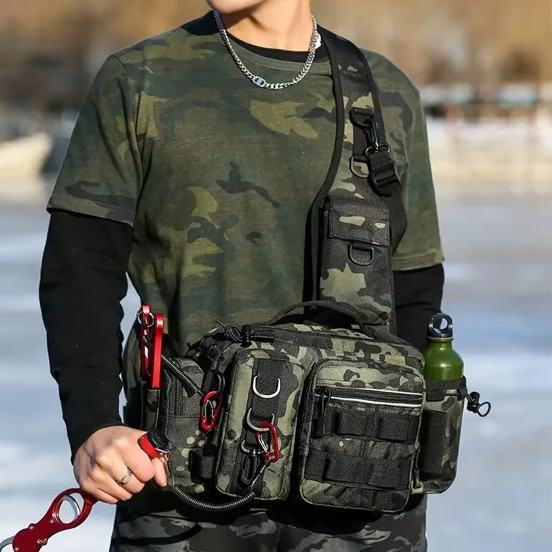 Fishing Equipment Bag - حقيبة خصر تكتيكية للتخييم والتسلق في