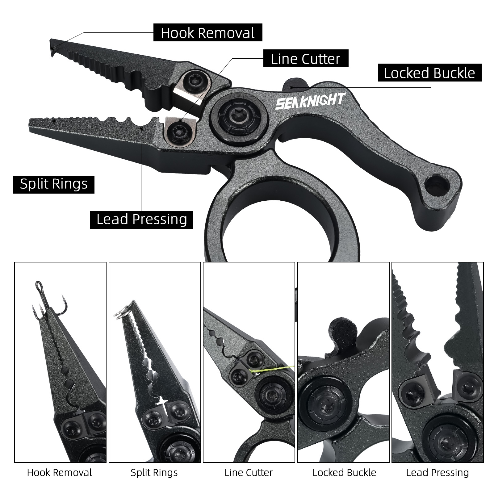 SeaKnight ماركة كماشة الصيد حج - مراجعة Fishing Equipment Brands وسعره
