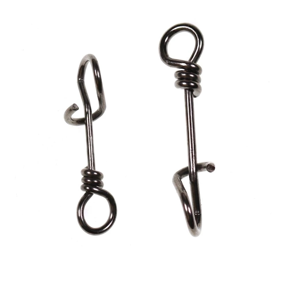 بيمو 50 قطعة مشبك زنبركي سريع  - مراجعة Fishing Equipment Cheap وسعره
