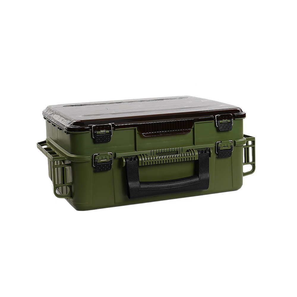 صندوق أدوات صيد محمول مزدوج ال - مراجعة Fishing Equipment Price وسعره