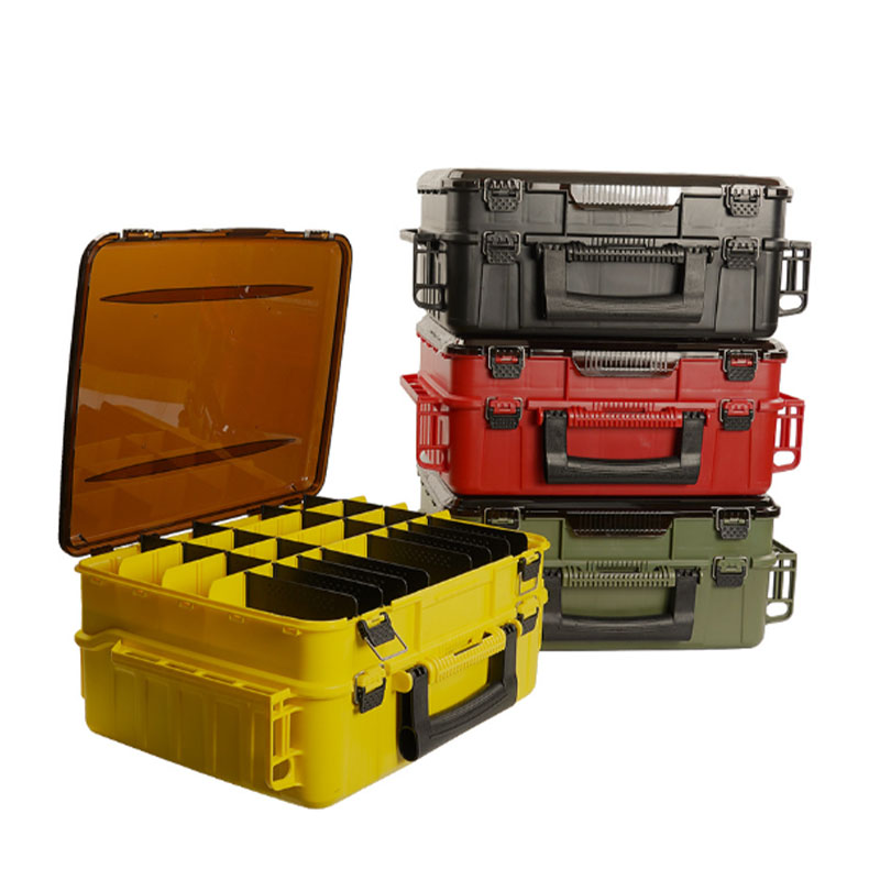 صندوق أدوات صيد محمول مزدوج ال - مراجعة Fishing Equipment Price وسعره