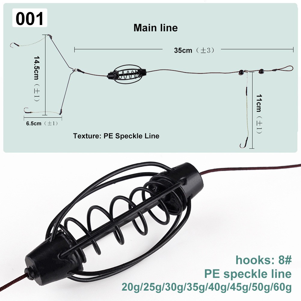 1 قطعة تغذية صيد سمك الشبوط ال - مراجعة Fishing Equipment Carp وسعره
